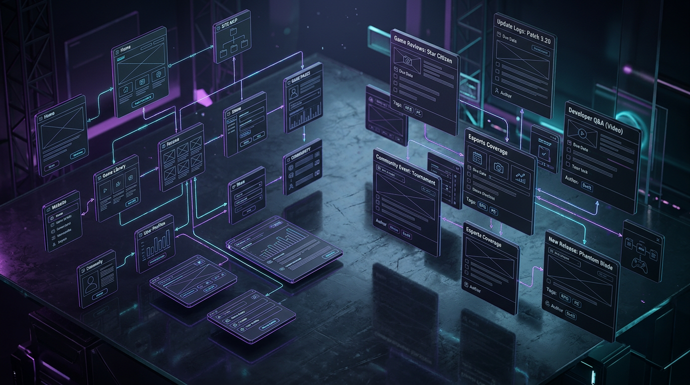 Gaming Site Architecture Preview